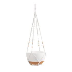 Hanging Planters 10 Inch Self-Watering Flower Pot 2 Pack Indoor & Outdoor