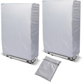 ChillShield Folding Chair Covers – 2PCS UV-Resistant Waterproof Patio Set
