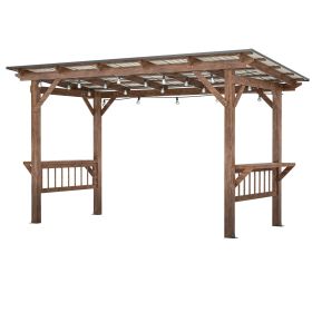 Timber Shade BBQ Pergola