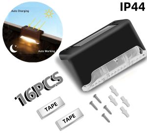 SolarGlow Outdoor LED Light Set – 16/32PCS for Garden, Fence & Pathway (Color: White)