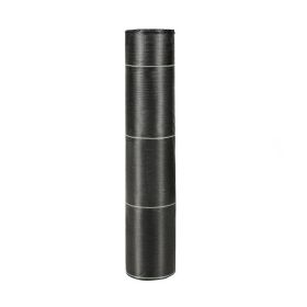 Garden Tools Weed Barrier Landscape Fabric (Color: Black, size: 6.5 ft)